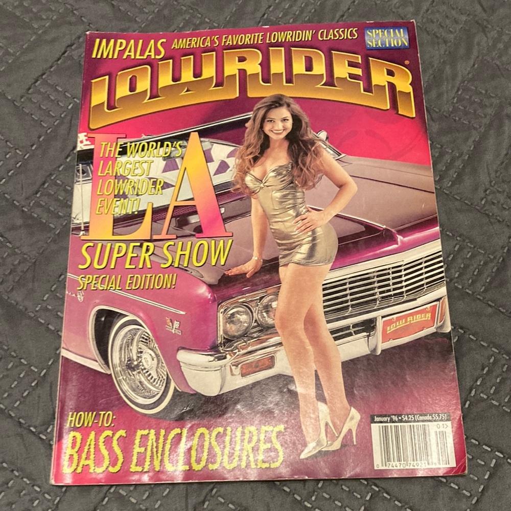 January 96 Lowrider Magazine